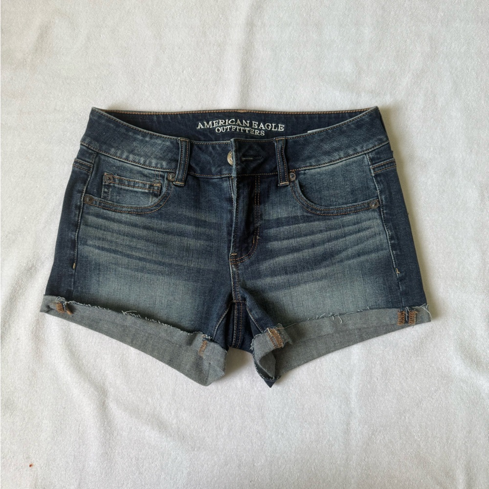 American Eagle Outfitters Demin Jean Shorts Low Rise